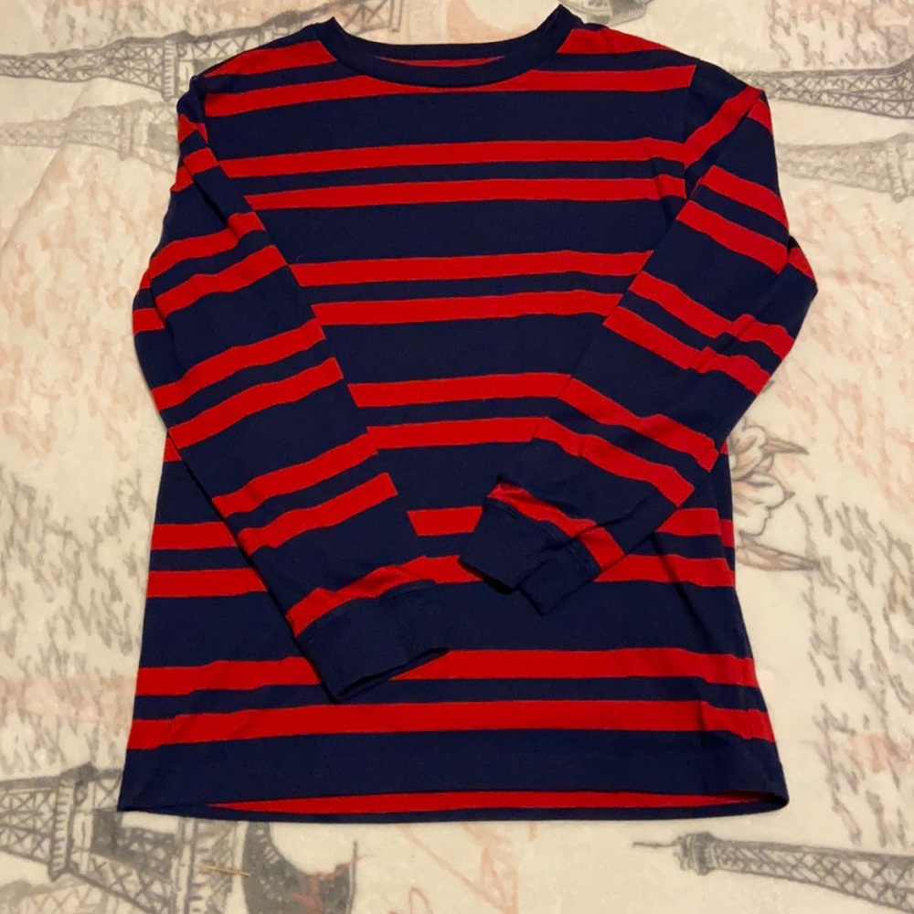 Striped boys old navy long sleeved shirt